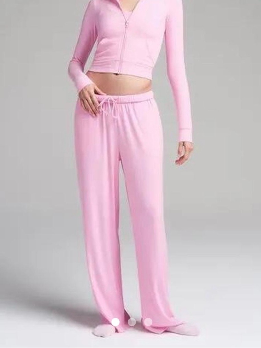 Soft lounge pants color pink size large